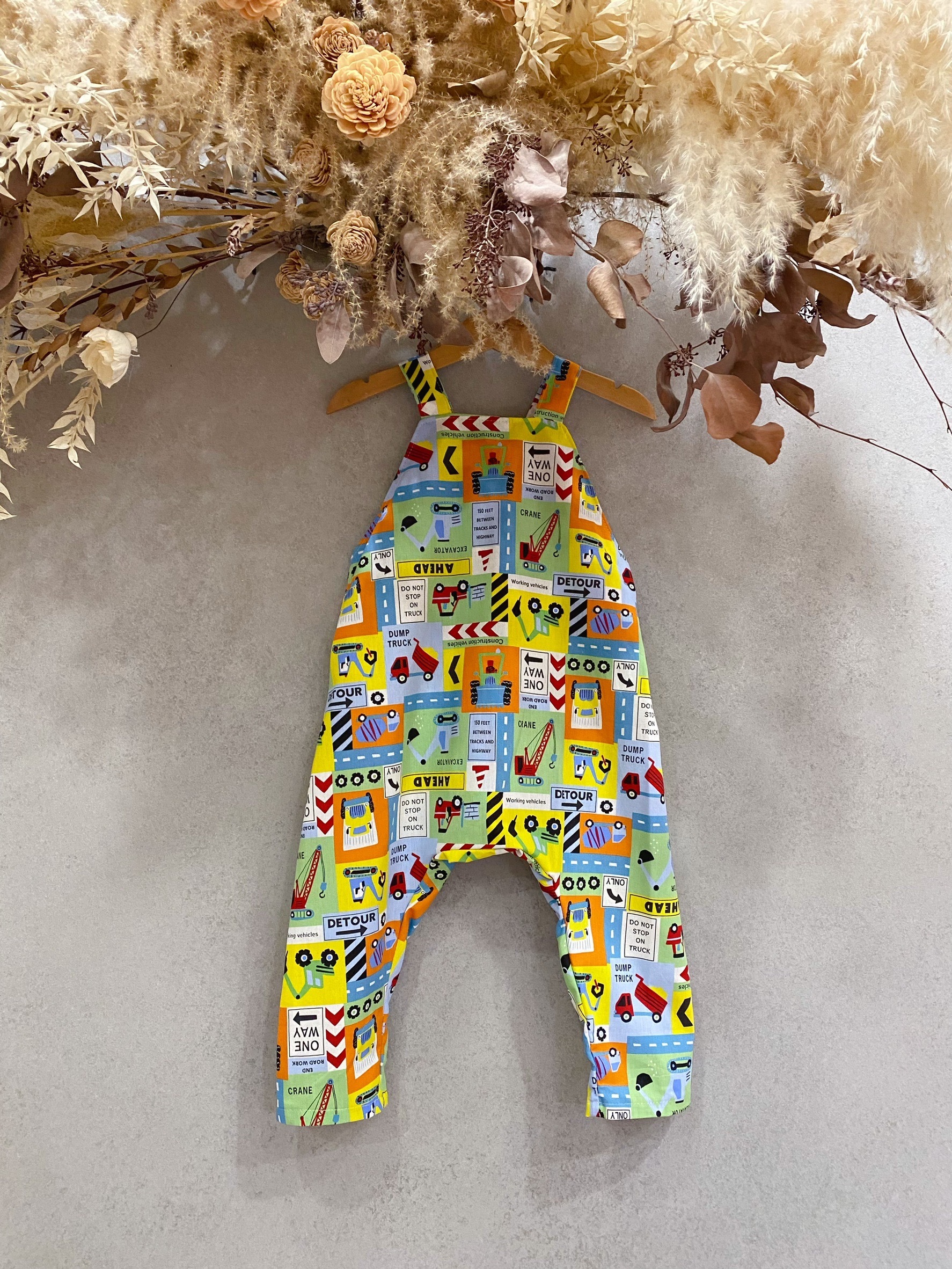 工具車車 吊帶長褲（100）