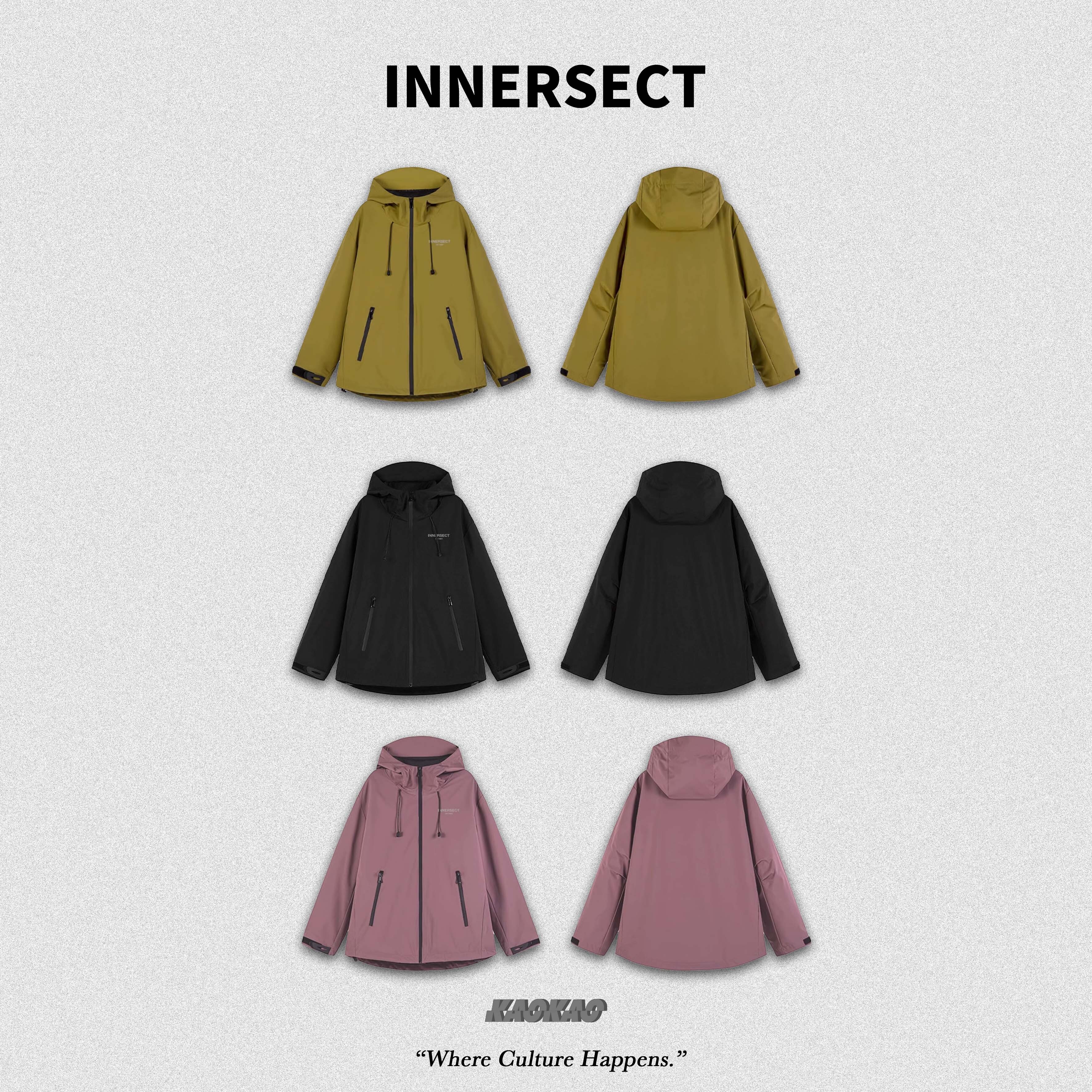 INNERSECT 三生萬物 美式衝鋒外套【INN24SSTJK070】