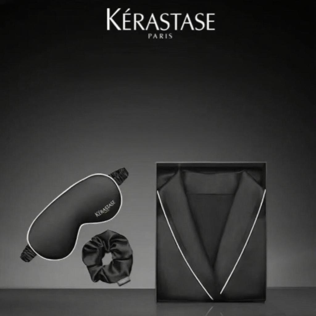 明星同款  KERASTAS浴袍三件套