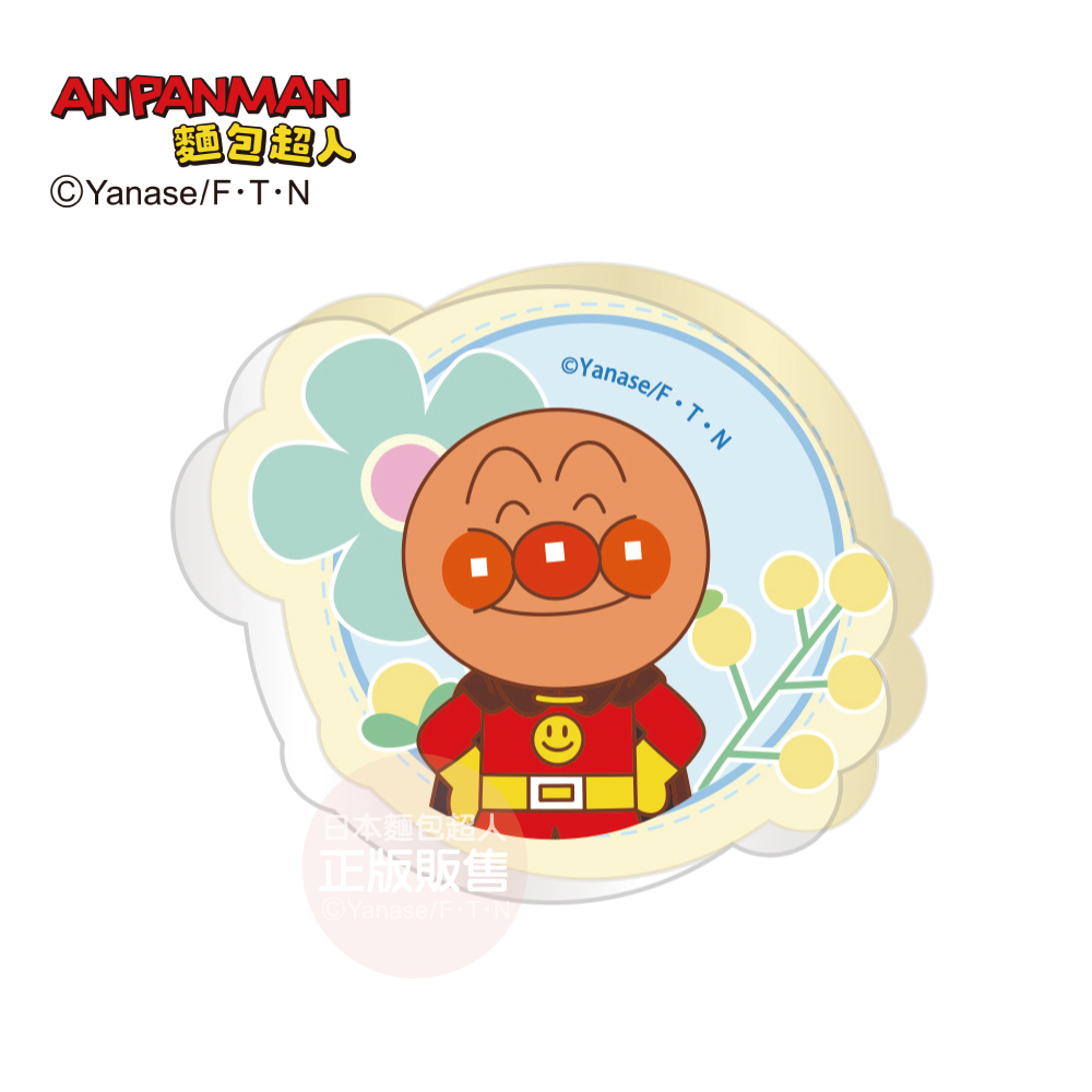 ANPANMAN麵包超人 10週年-壓克力冰箱貼系列-麵包超人、細菌人、紅精靈、吐司超人、咖哩麵包超人