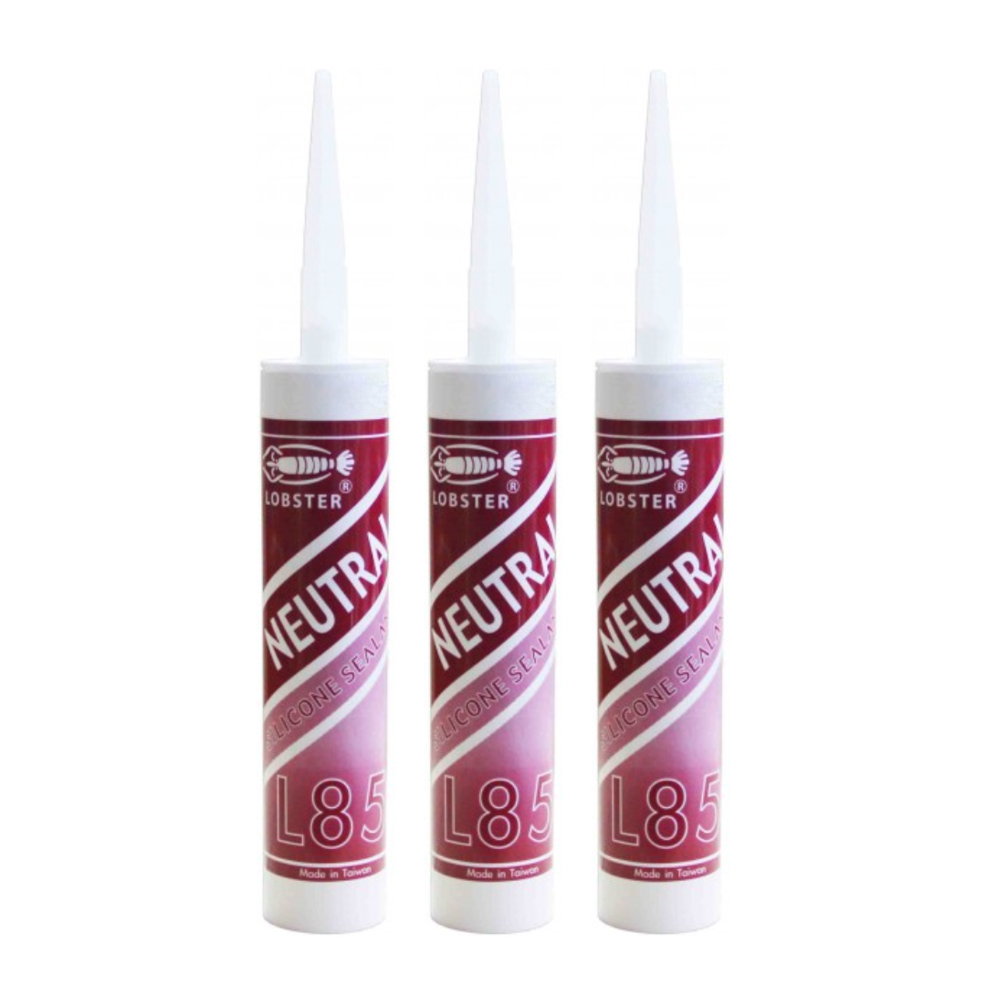 【五金小姐】LOBSTER 蝦牌 L85 中性矽利康 300ml