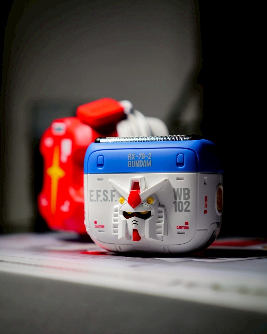 <正版授權> YOOSE RX-78-2 鋼彈聯名 電動刮鬍刀 剃鬚刀 IPX7可水洗