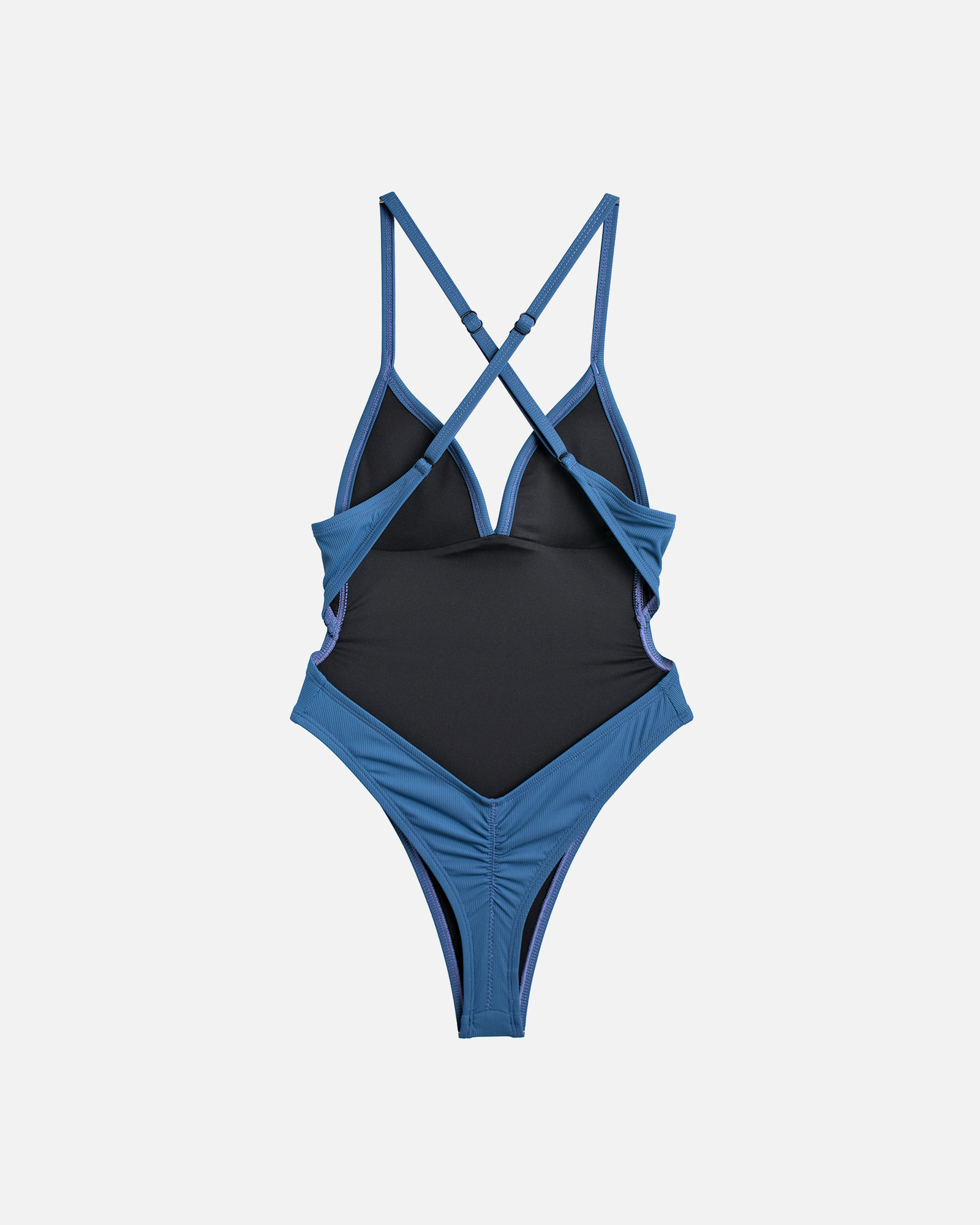 【羅紋暮色】UPVEW 三角美胸海鷗丁連身泳裝