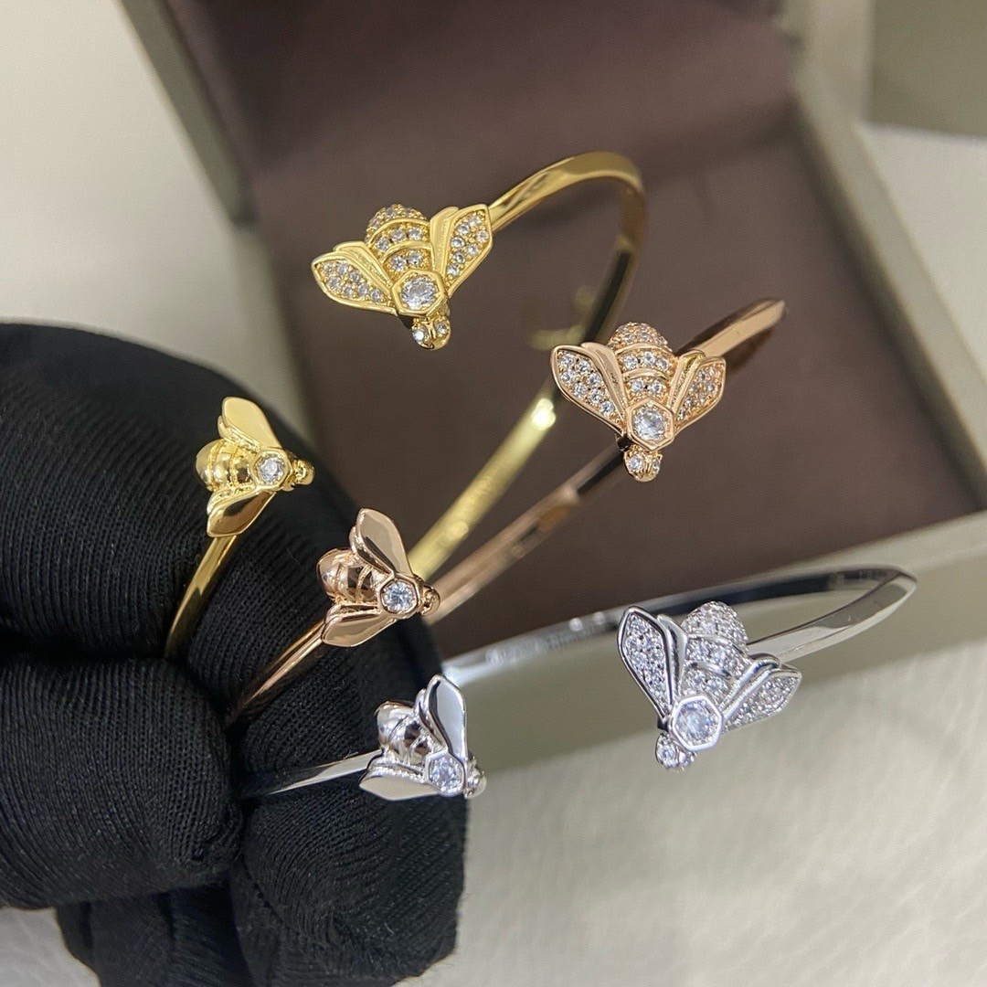18k cm”Bee de chaumet皇室蜜蜂高奢定製手鐲