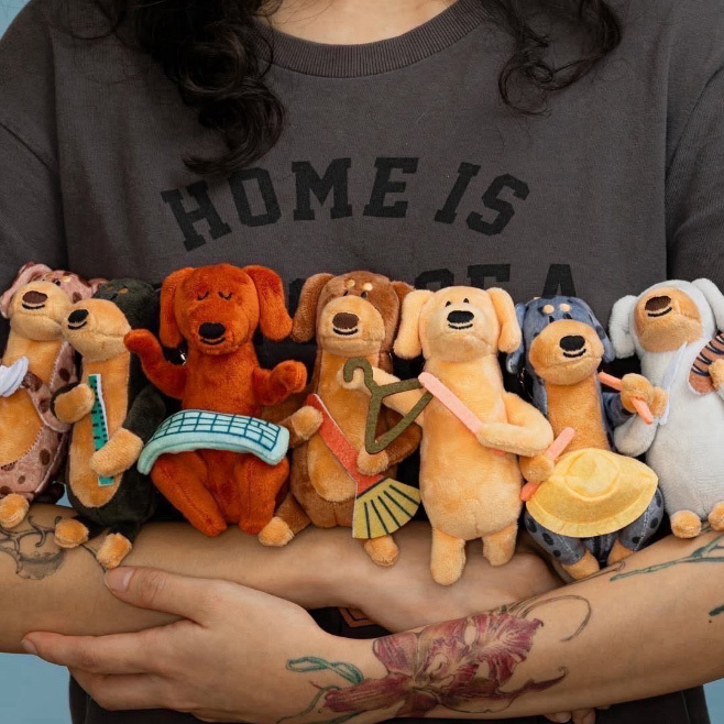 泰國 benkoff cafe 臘腸狗盲盒 （全8款）