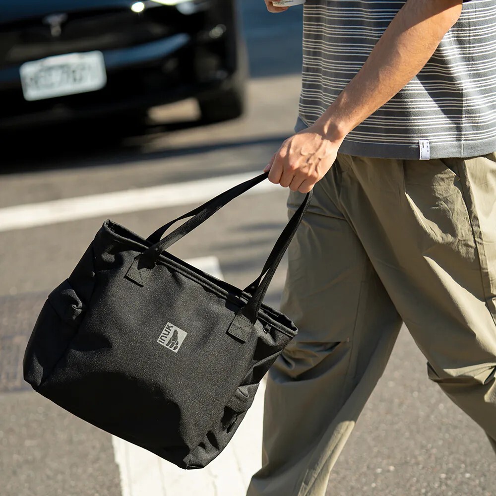 【INUK】環保調色盤 通勤側背包 | Eco Primary INTONE 黑色 | 23L