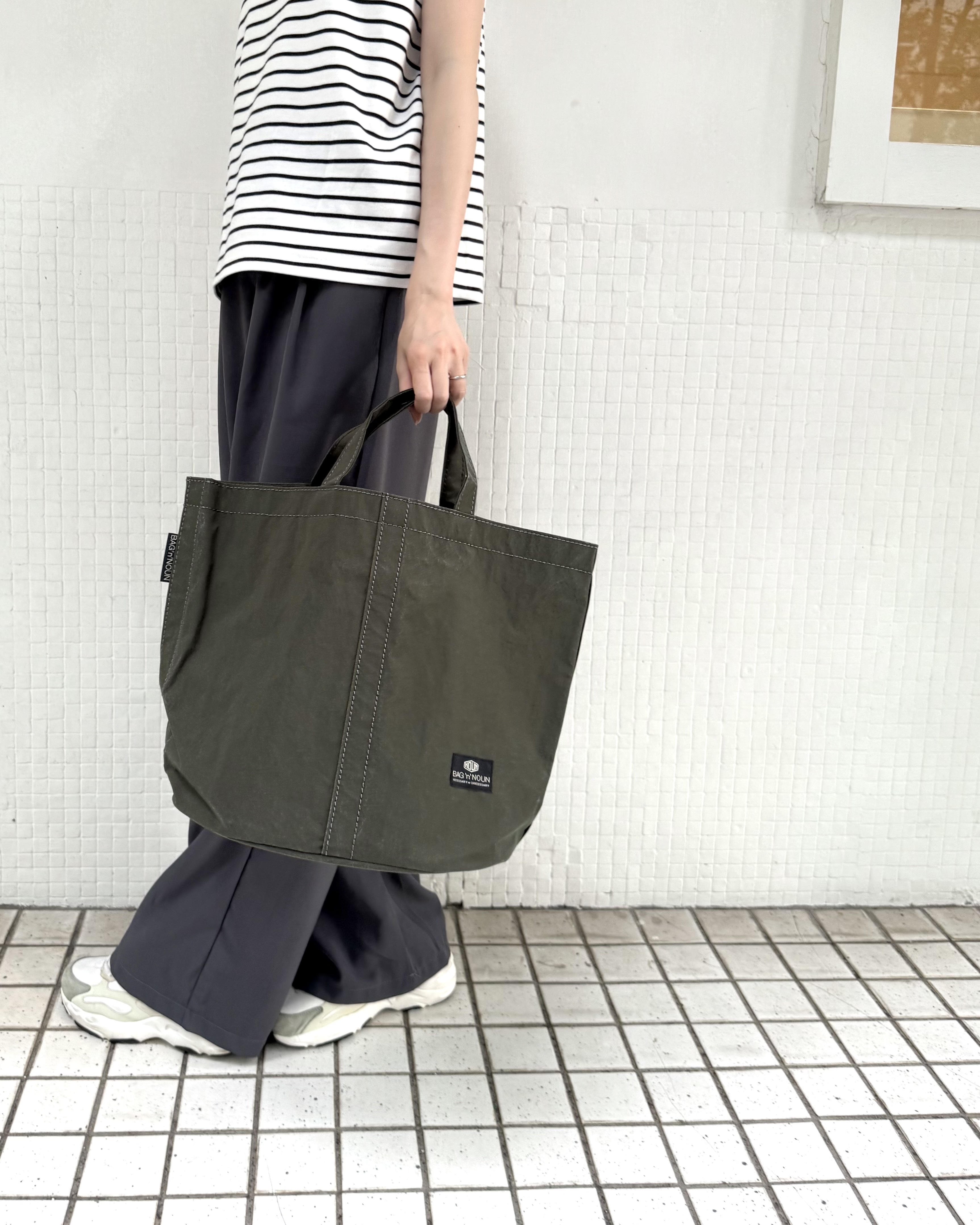 BAG'n'NOUN | ULTRA LIGHT MARKET BAG 橄欖綠托特包