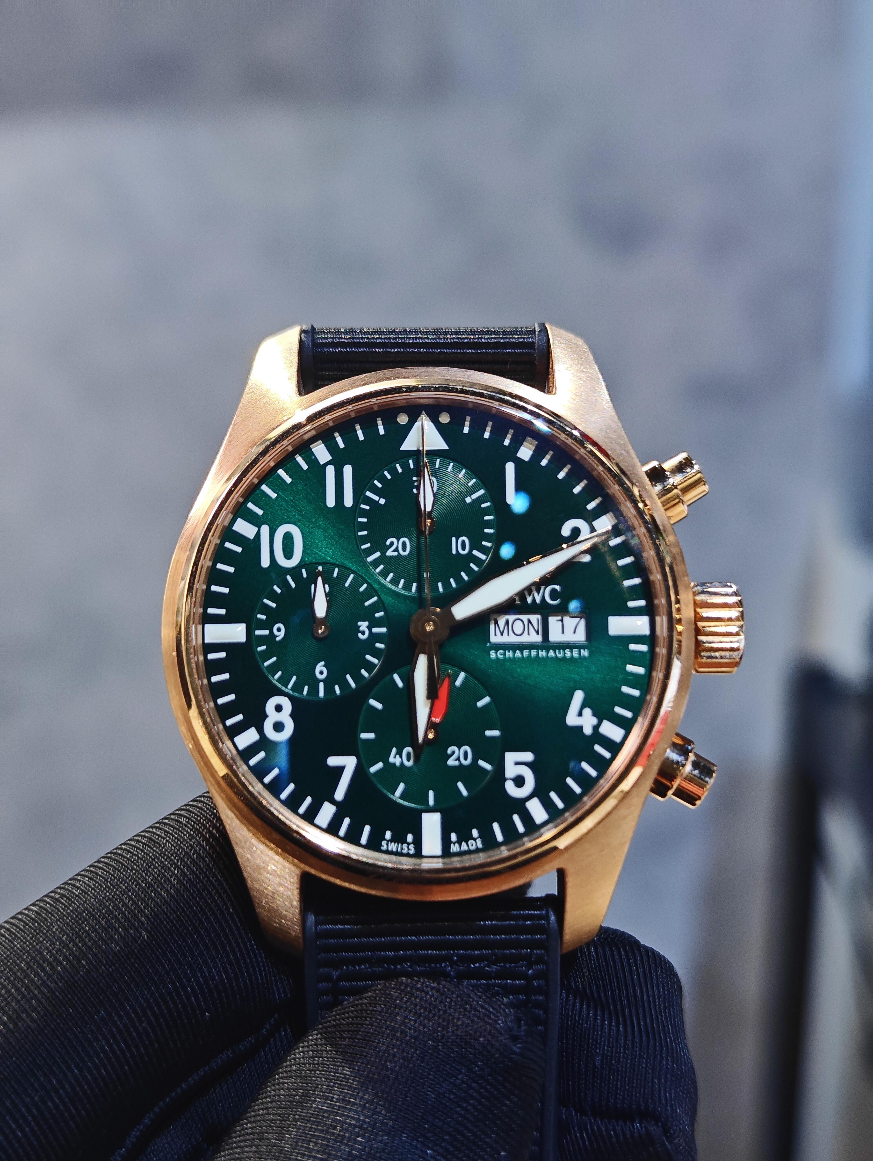 Mark Xviii Iwc Edition IW388110 IWC GREEN DIAL PILOT'S WATCH