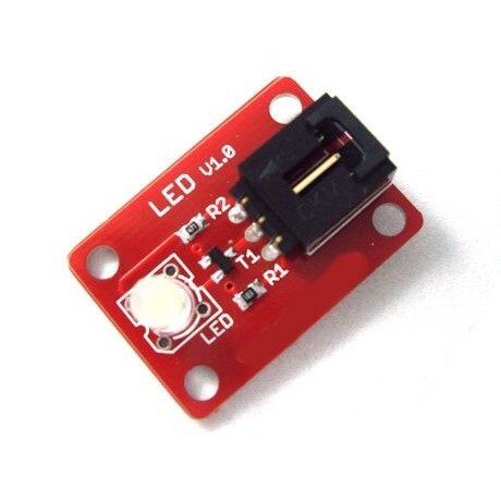 電子積木 數字模組 LED 白色 5mm  (相容Arduino)