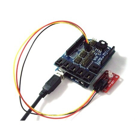 電子積木 數字模組 LED 白色 5mm  (相容Arduino)