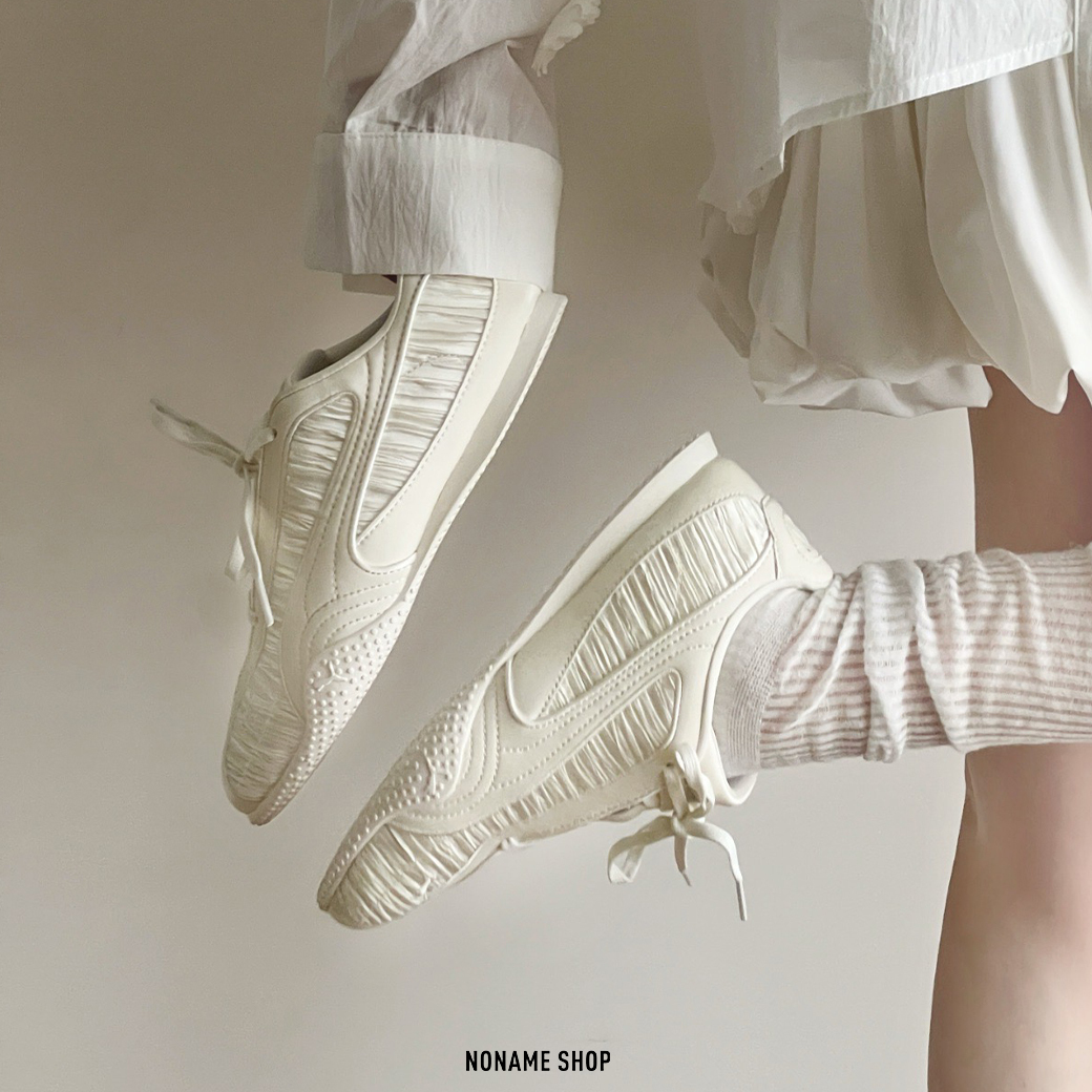 PUMA BELLA V2 LUSTROUS 中國限定 經典 百搭 皺褶 緞面 拼接 復古 德訓鞋 兩色 (男/女同款)