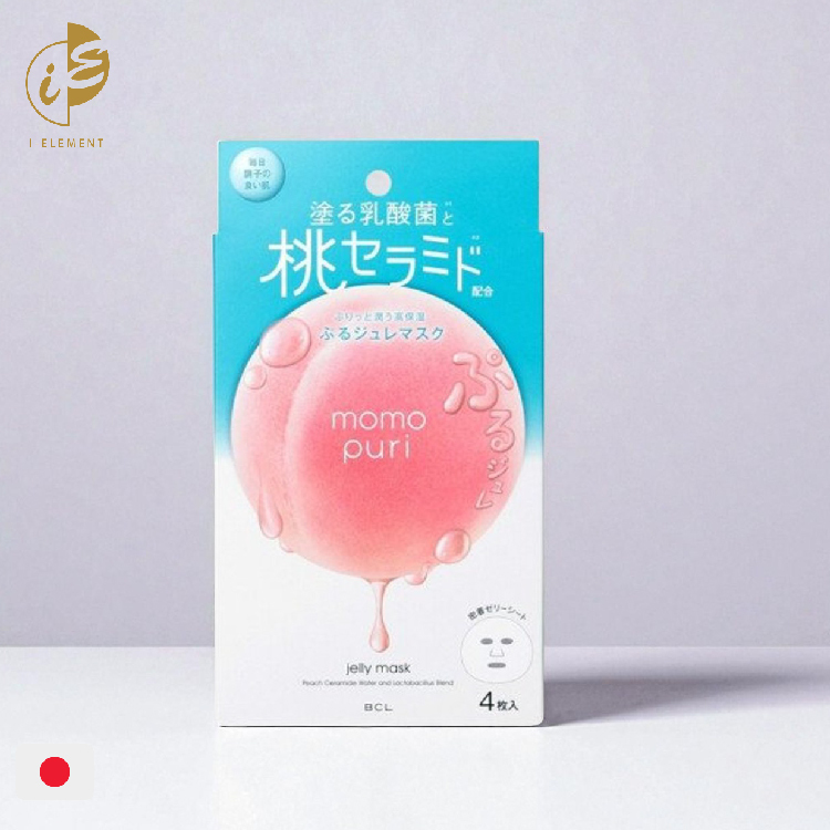 BCL momopuri 蜜桃乳酸菌 高保濕面膜