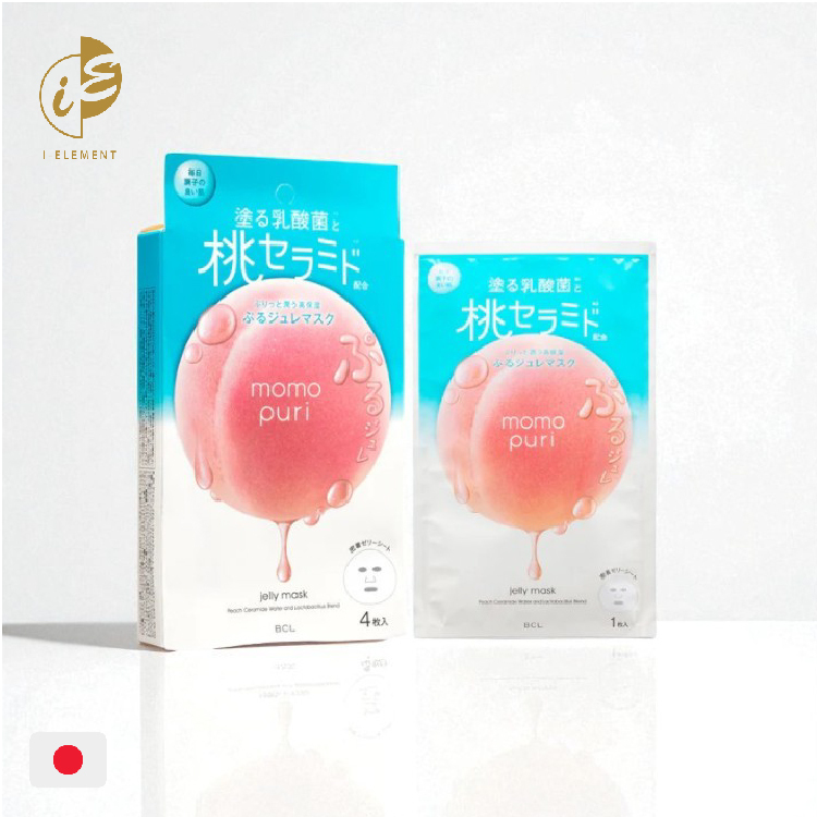 BCL momopuri 蜜桃乳酸菌 高保濕面膜