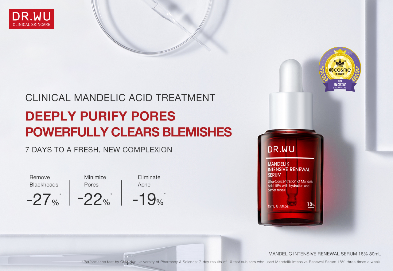 DR.WU MANDELIK INTENSIVE RENEWAL SERUM 18% 15ML