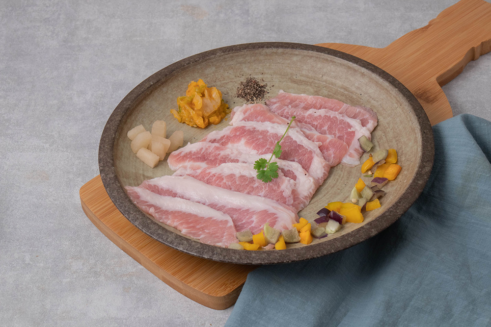 松阪豬肉片料理方式-燒烤與乾煎