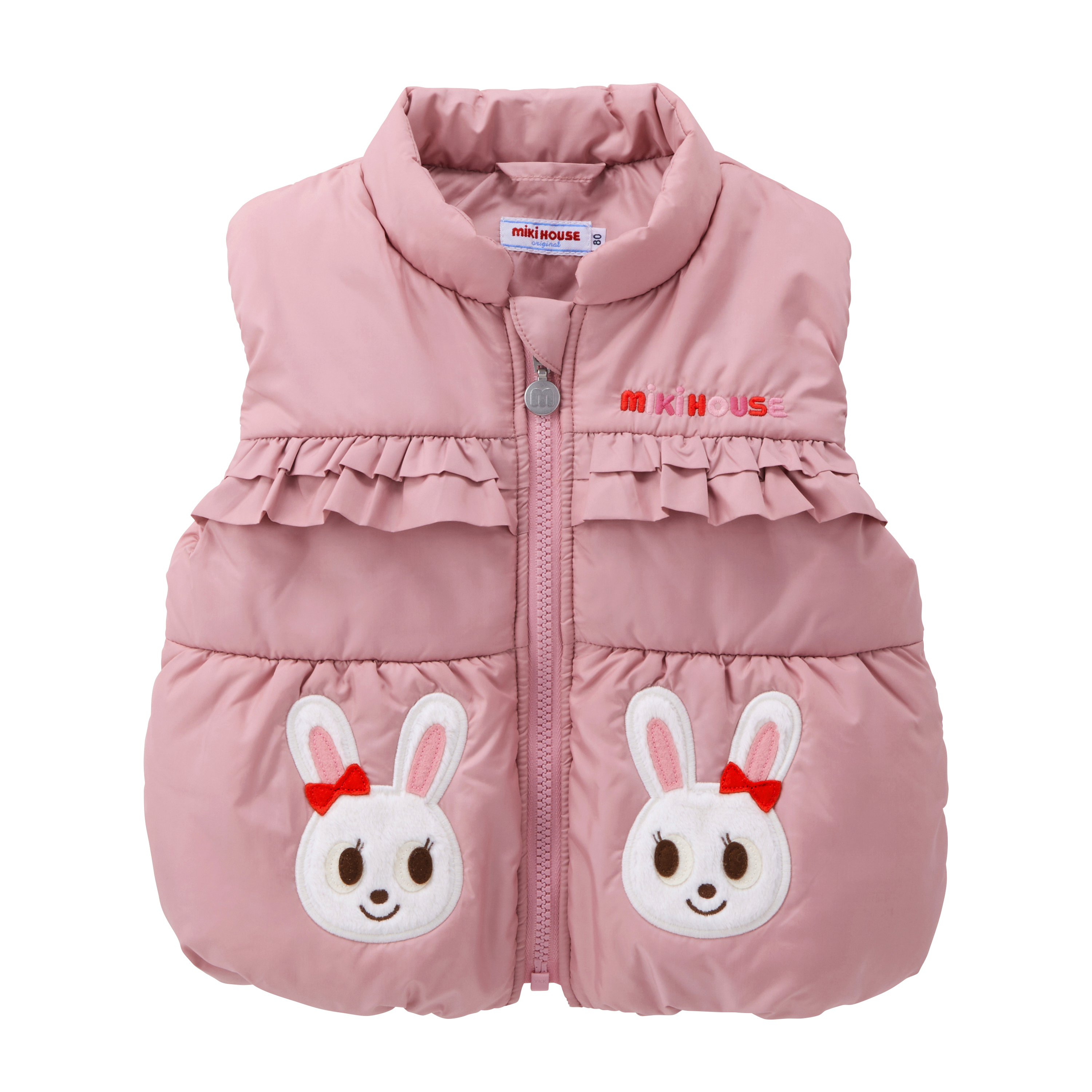 舞颯兔 保暖背心-粉色