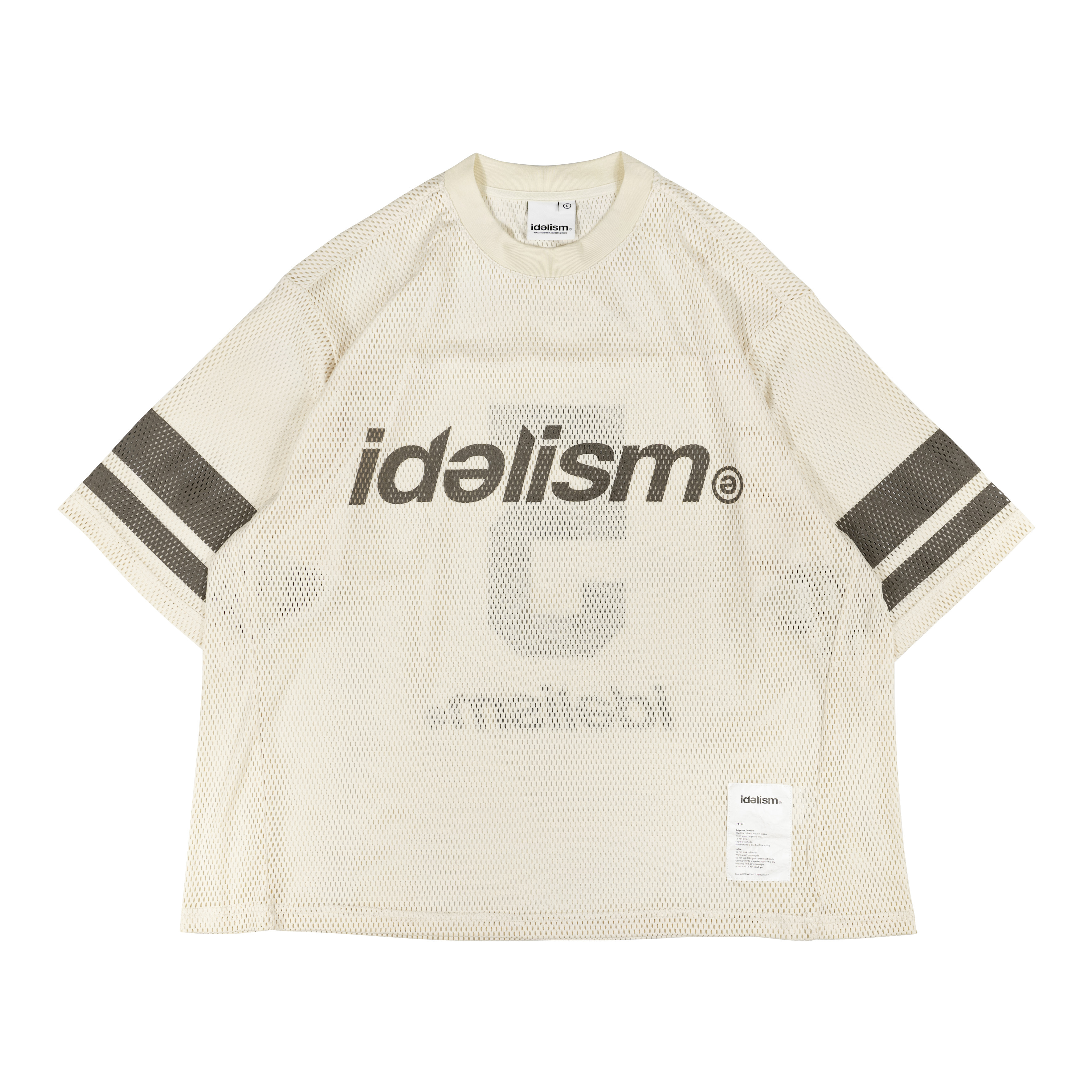 IDEALISM IDE Jersey05 復古 運動風 5號 球衣 黑 沙