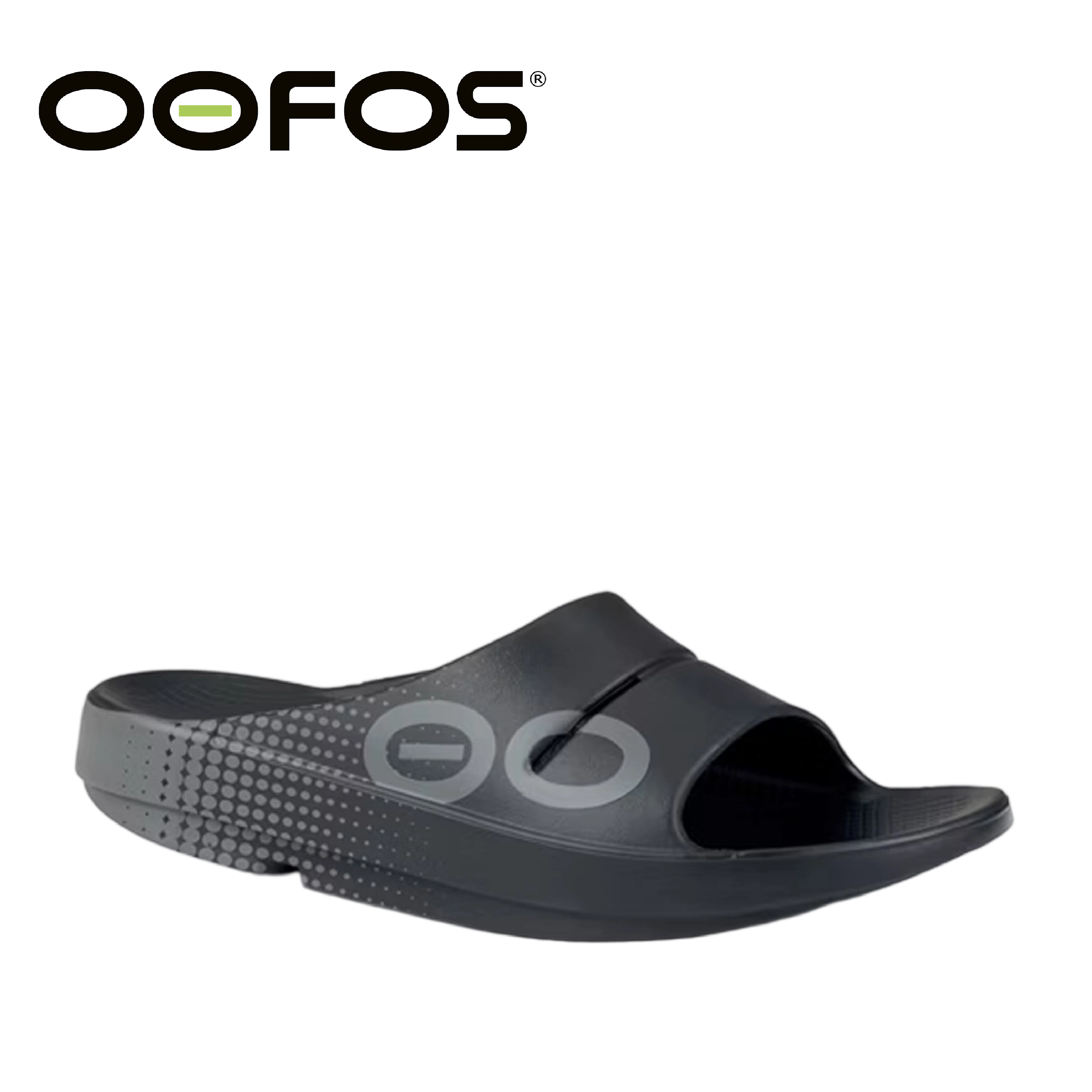 OOFOS 美國 OOahh Sports 男款 (黑色/灰色) 30OM1500