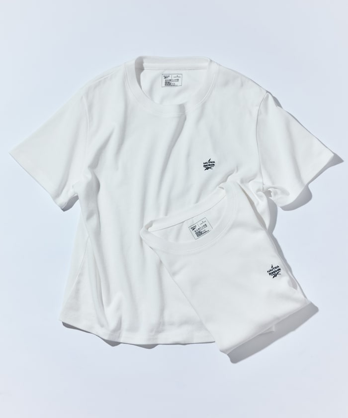 2025AW NAUTICA x Reebok  2-Pack One-Point Short Sleeve T-Shirts 聯名 胸口 刺繡 Logo 素T 短T 兩件一包 現貨