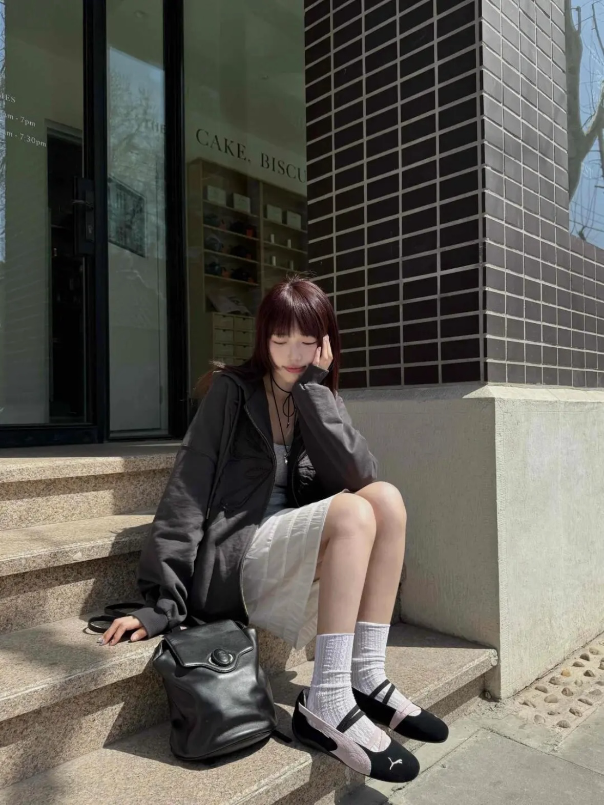 Puma Ballet 芭蕾鞋 瑪莉珍鞋 黑粉色