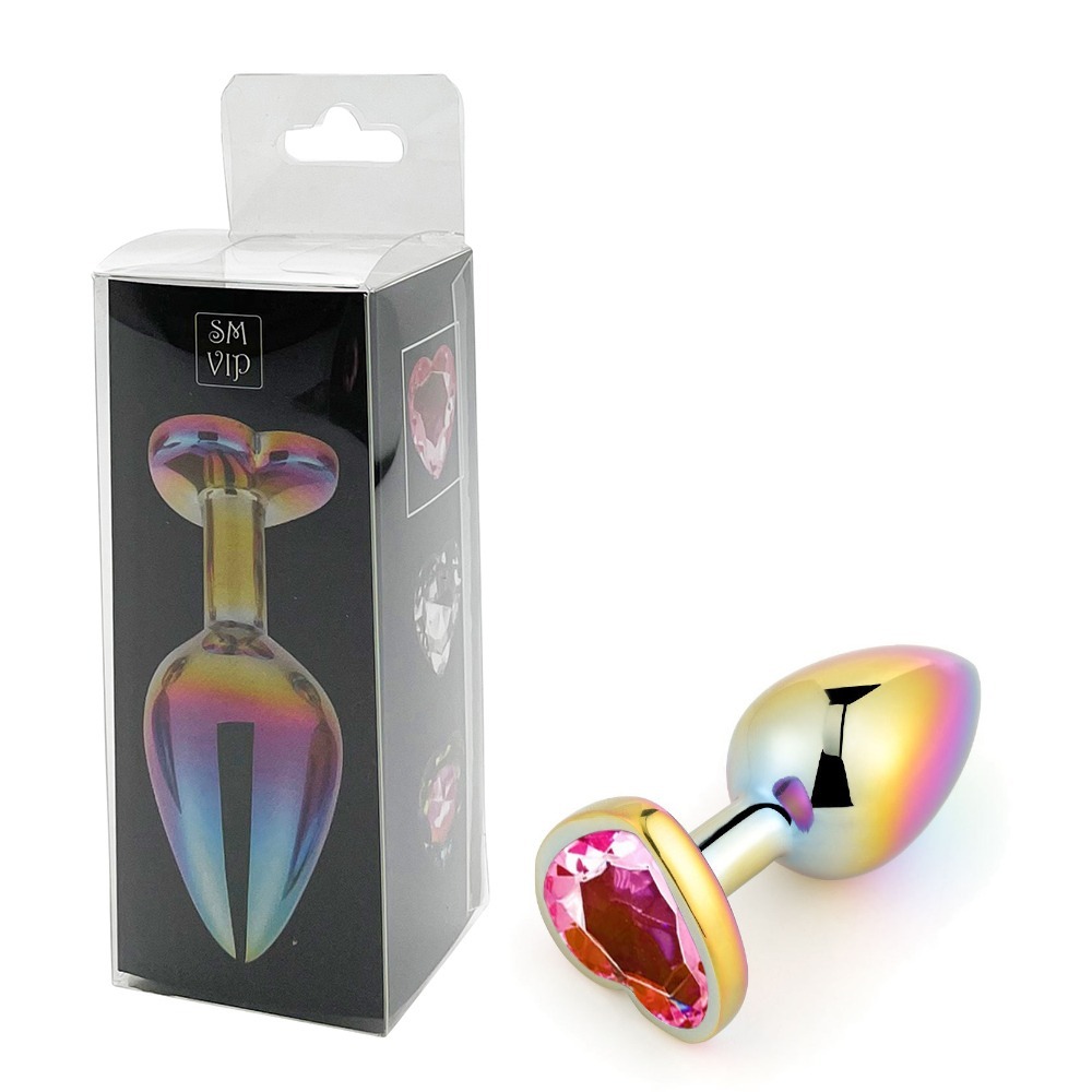 SM VIP 心形後庭塞 (S/M)