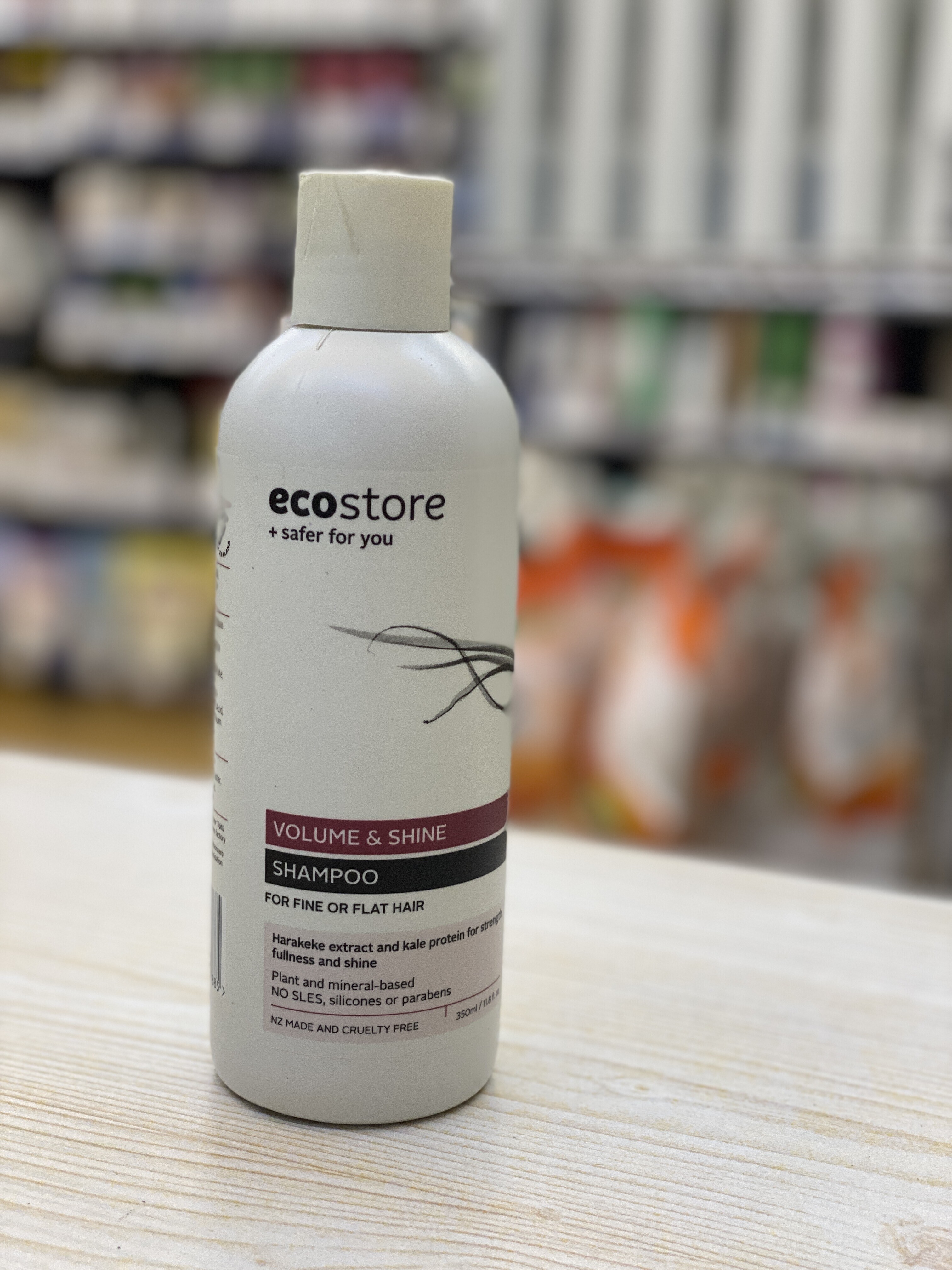 Ecostore 豐盈精亮洗頭水 350毫升 (最佳使用日期為2027年5月8日)