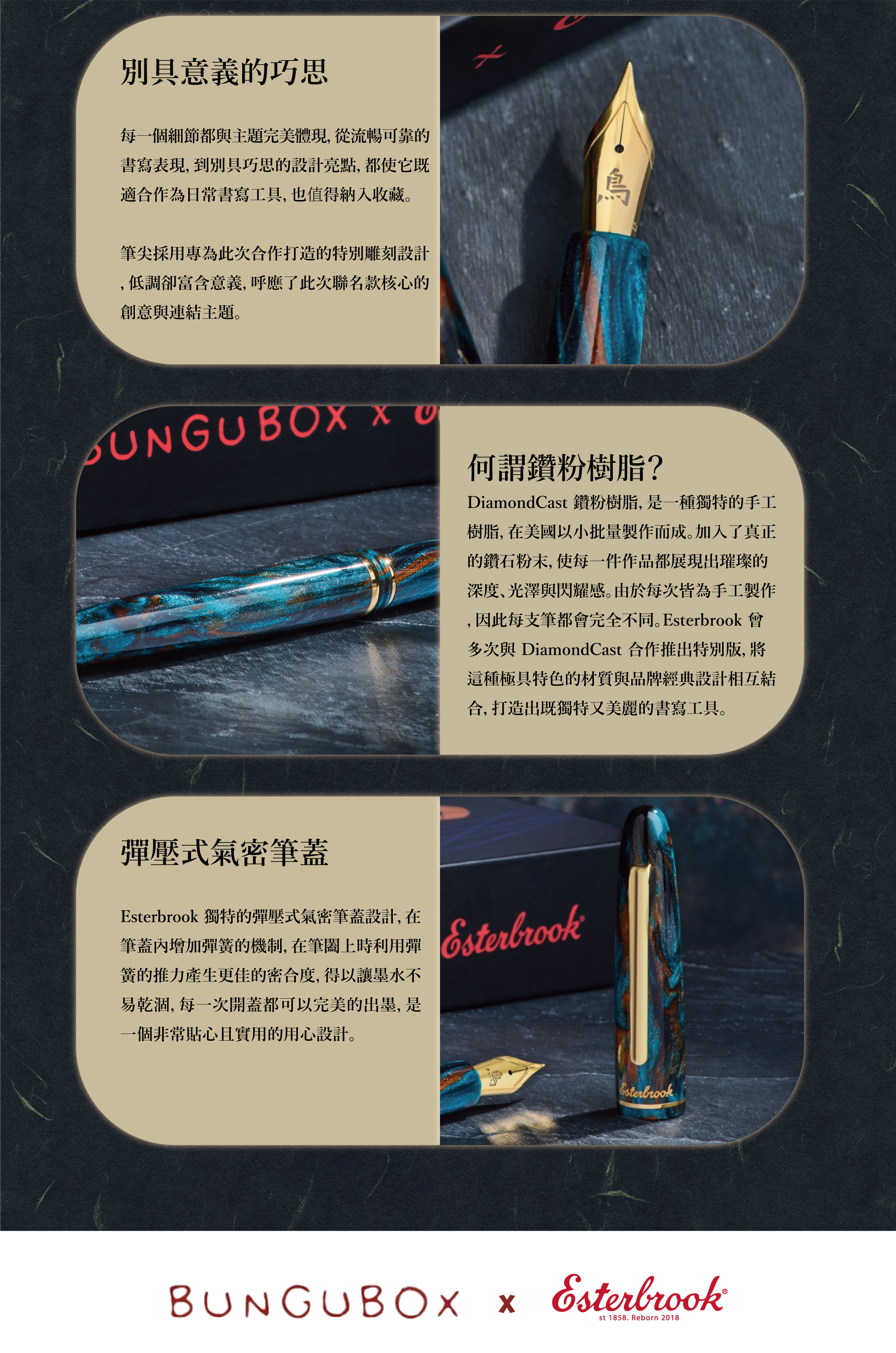 Esterbrook kingfisher內文