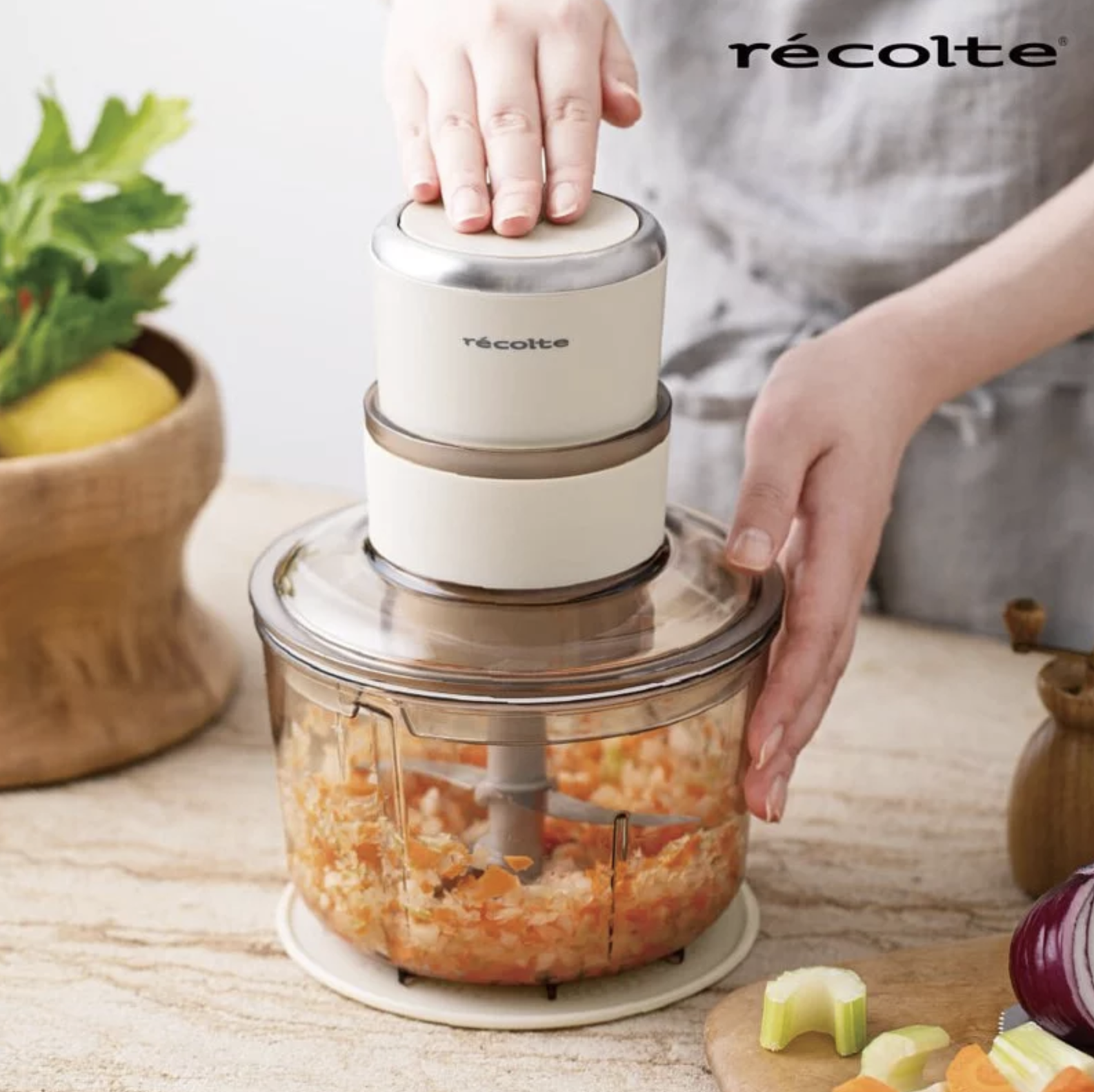 【recolte】Combo 食物調理機 RCP-6