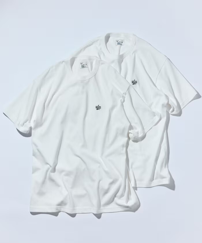 "代購" Reebok×NAUTICA 限定 聯名 LOGO 短T 刺繡 一包兩件