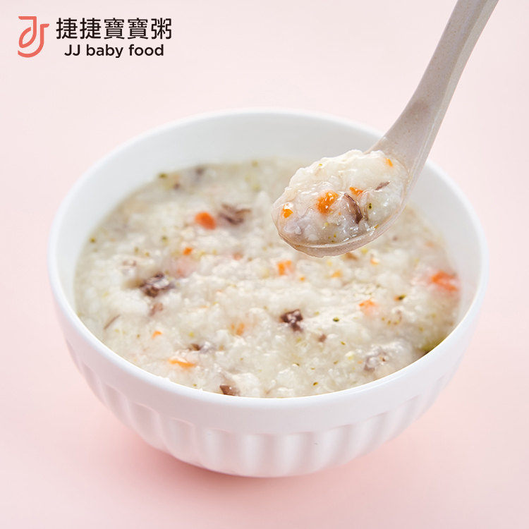 副食品-1P-12 青花菇蕈豬豬大寶寶粥