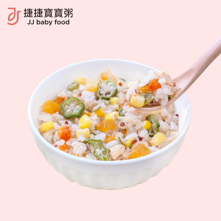 寶寶副食品-2-S4秋葵茄雞燉飯(180g*2盒)