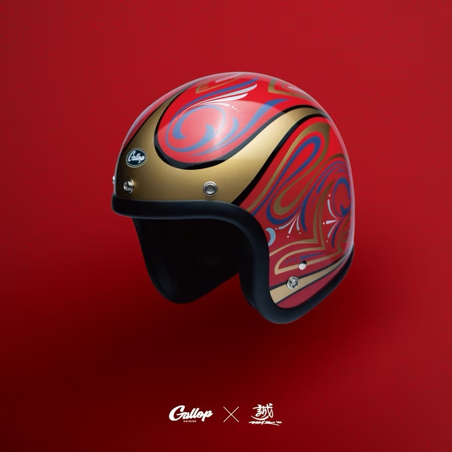 MAKOTO小林誠 X GALLOP聯名帽款-幸運兔【紅色】 3/4罩式