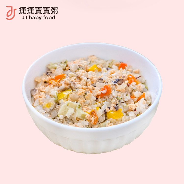 寶寶副食品-2-S7鮭魚鮮燴燉飯(180g*2盒)