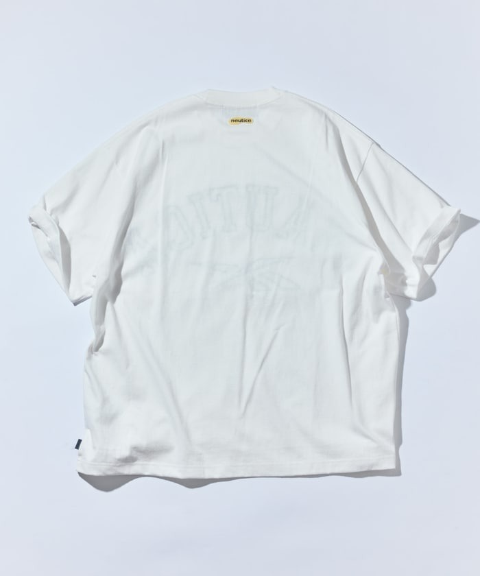 2025AW NAUTICA x Reebok Arch Logo Crew Neck T-Shirt Short Sleeve 聯名 刺繡 字體 Logo 短T 現貨 1026207500201