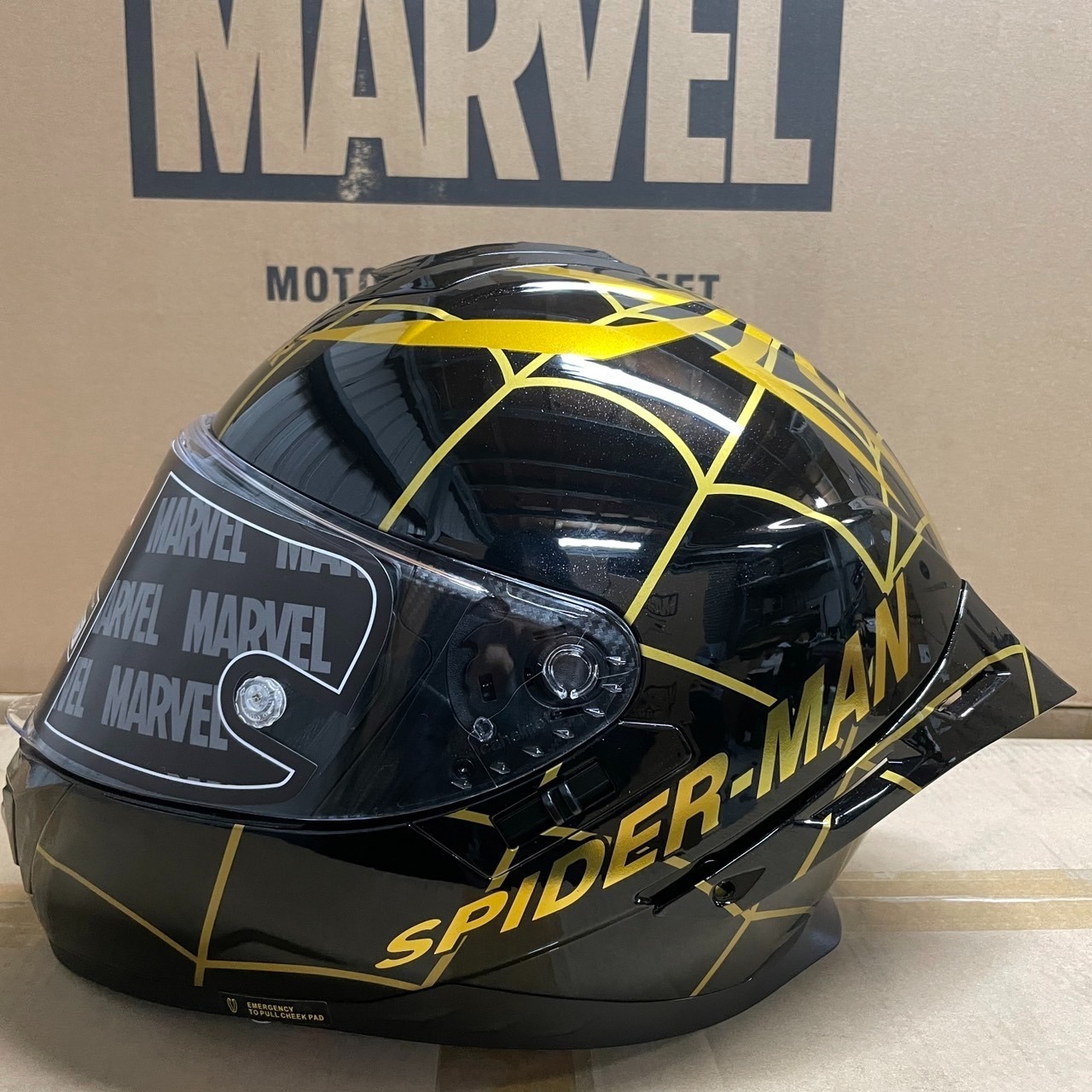 MESUCA M601 SPIDER-MAN 新蜘蛛人 漫威聯名彩繪帽