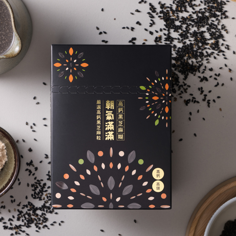 朝氣滿滿 高鈣黑芝麻糊 - 盒裝 (預購商品預計2026/4月底出貨)