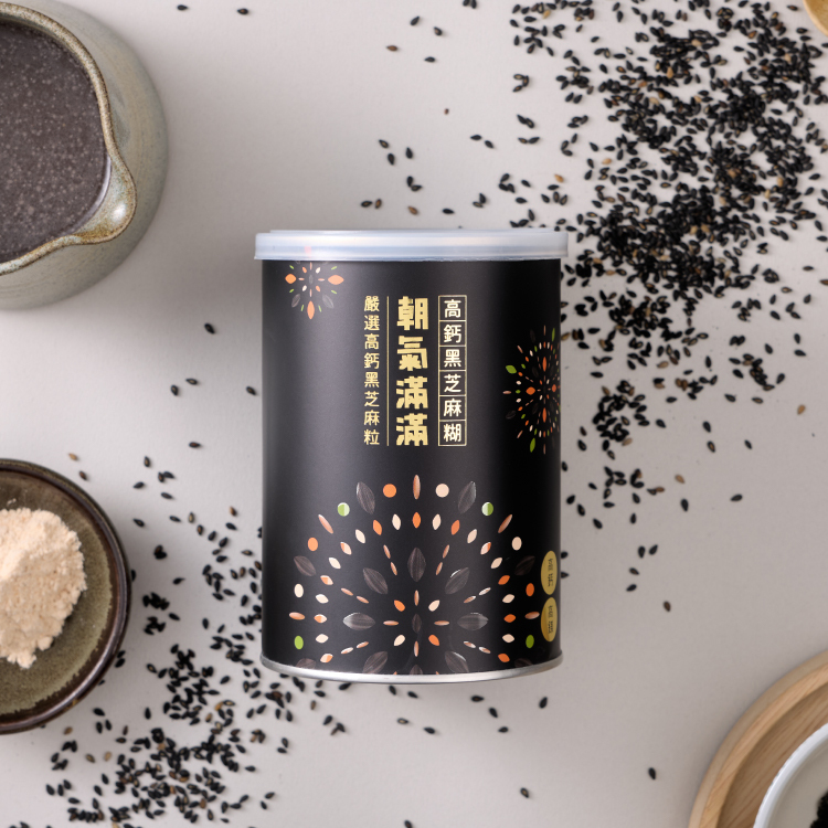 朝氣滿滿 高鈣黑芝麻糊 - 罐裝【福利品】