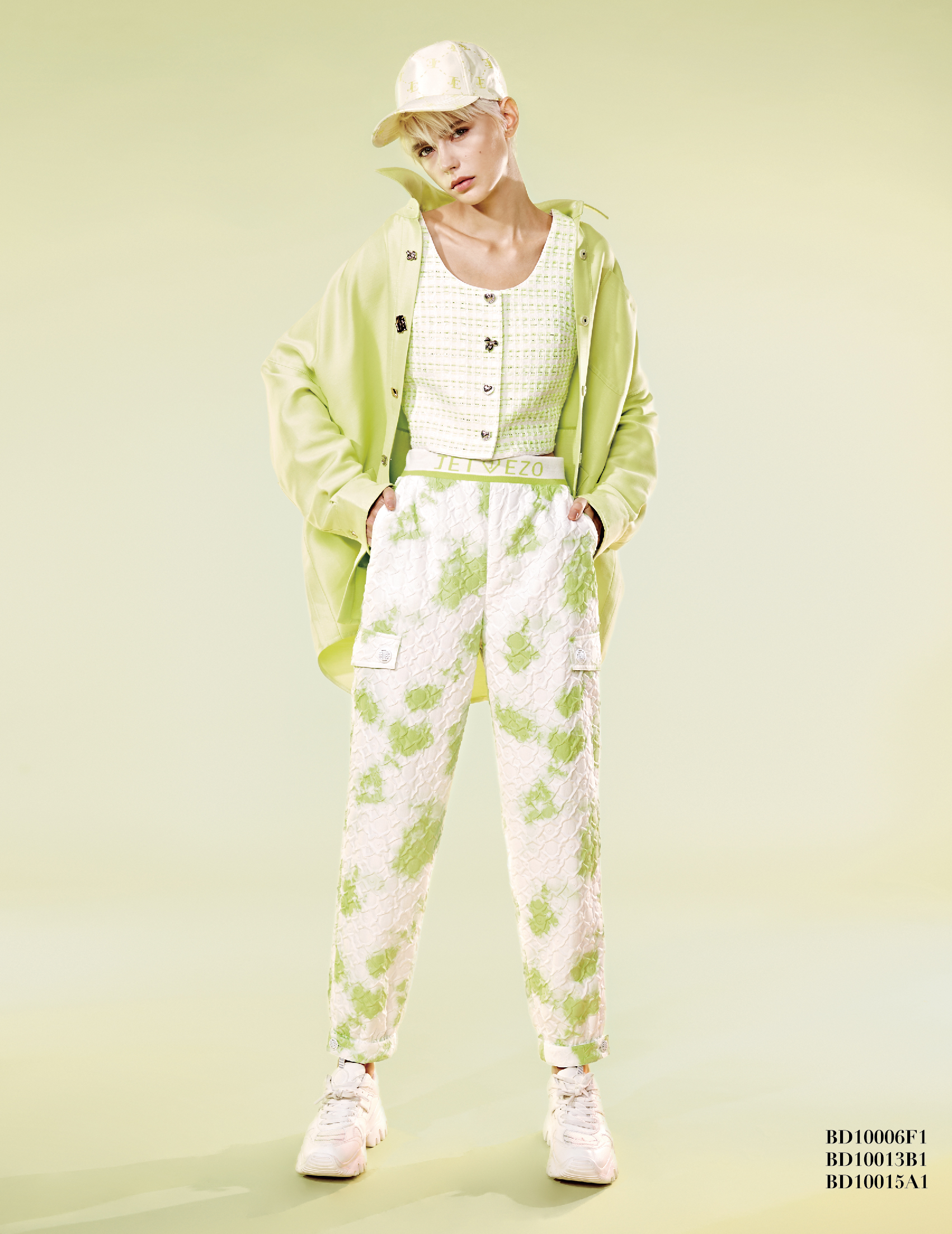 BD10006F1 光之森林短版小香馬甲