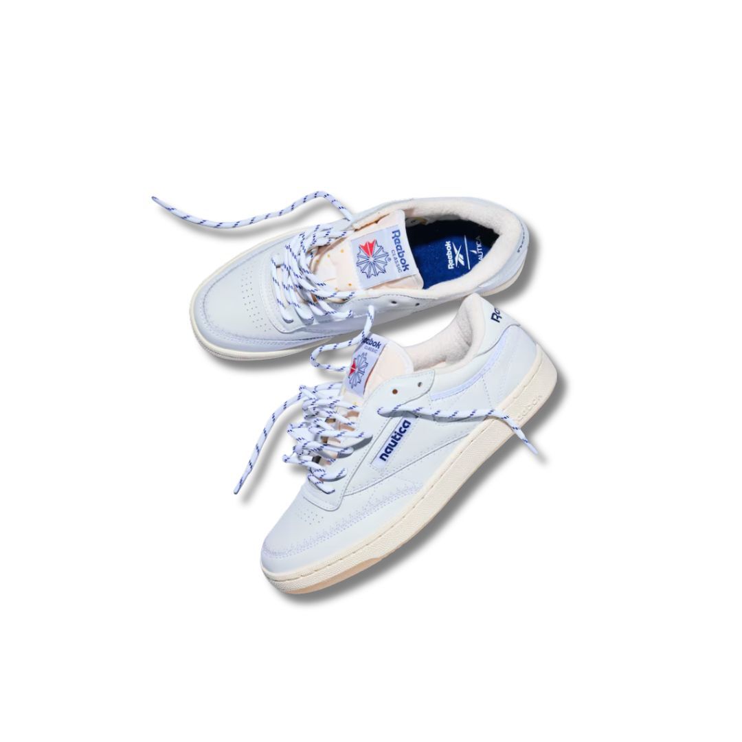 "代購" Reebok×NAUTICA 限定 聯名Logo Club C 85 Vintage 板鞋
