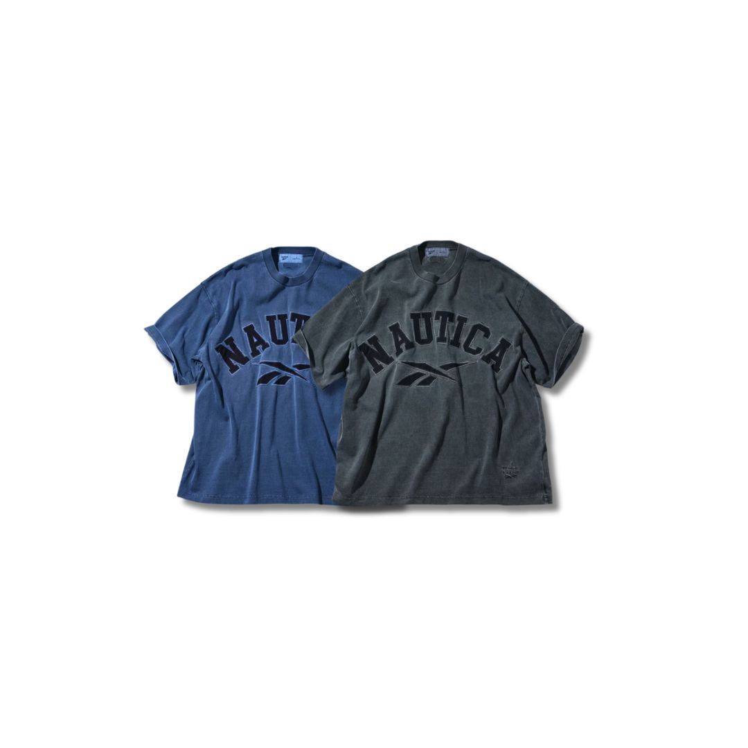 "代購" Reebok×NAUTICA 限定 聯名Logo 短T 水洗 刺繡