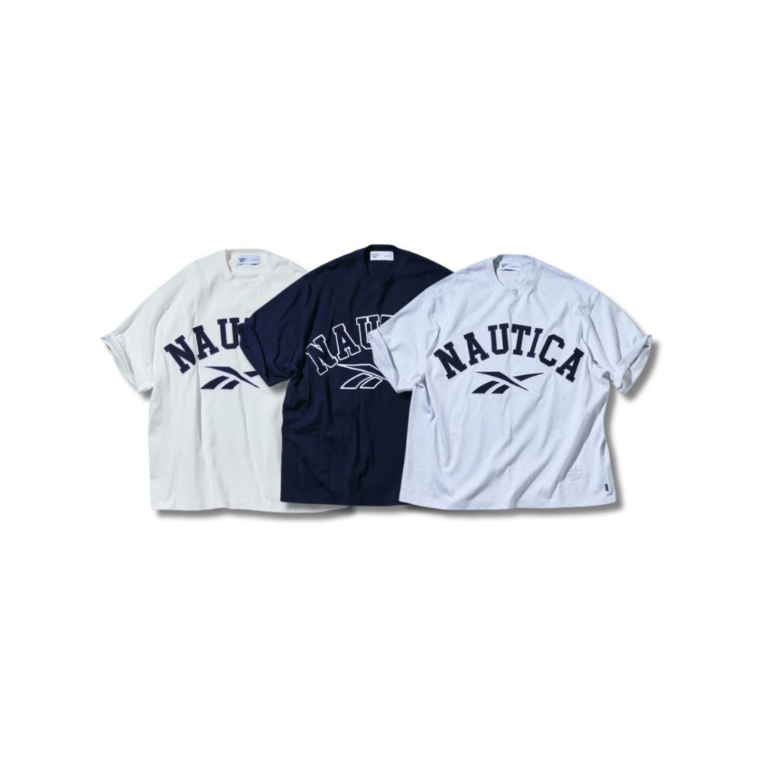 "代購" Reebok×NAUTICA 限定 聯名Logo 短T 刺繡