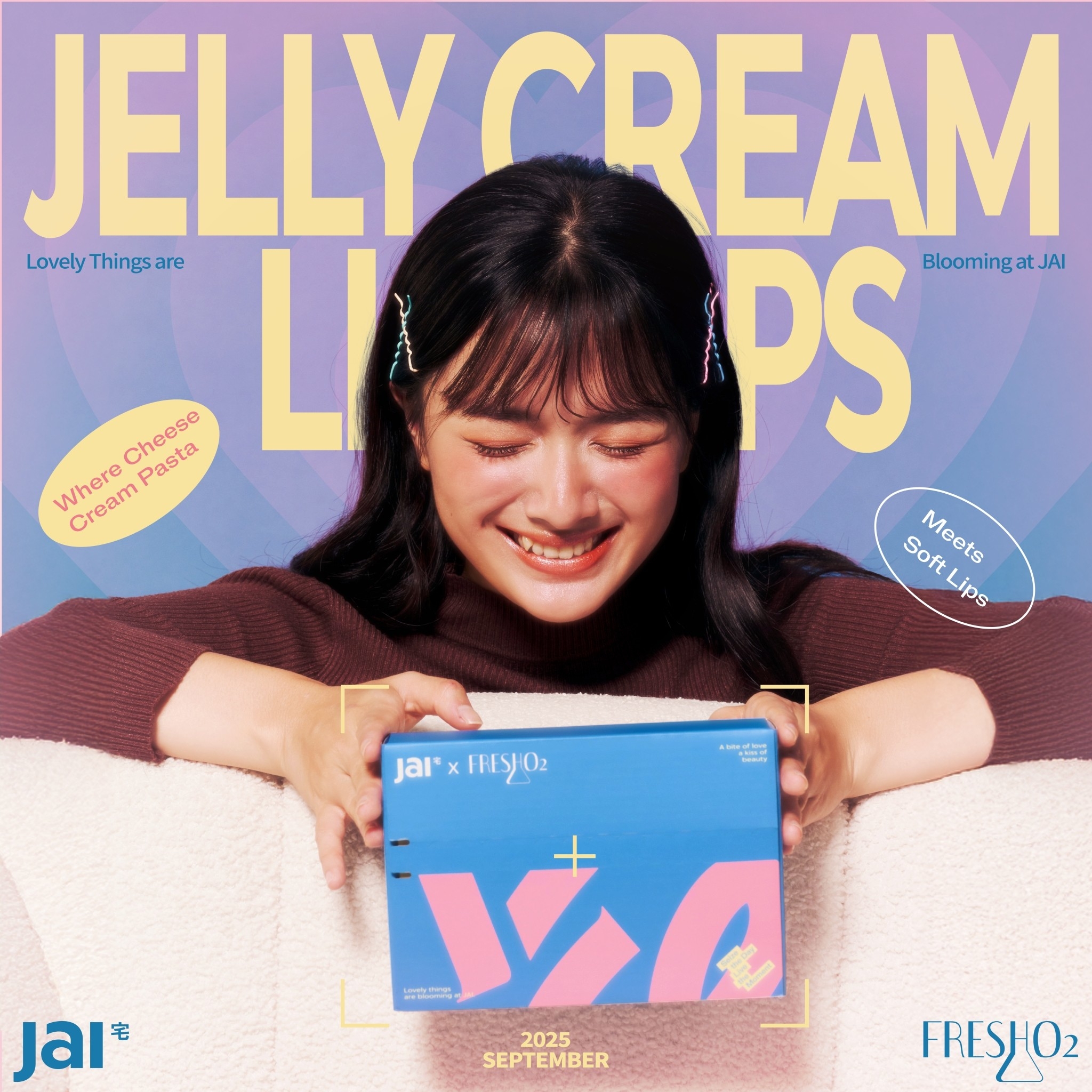 JAI x FreshO2 聯名禮盒——嘴角的邂逅Jelly Cream