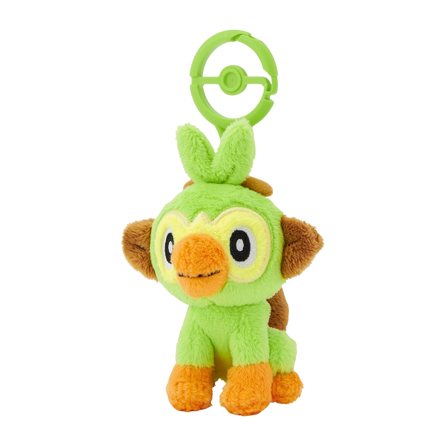 Pokemon Center Plush with carabiner Grookey