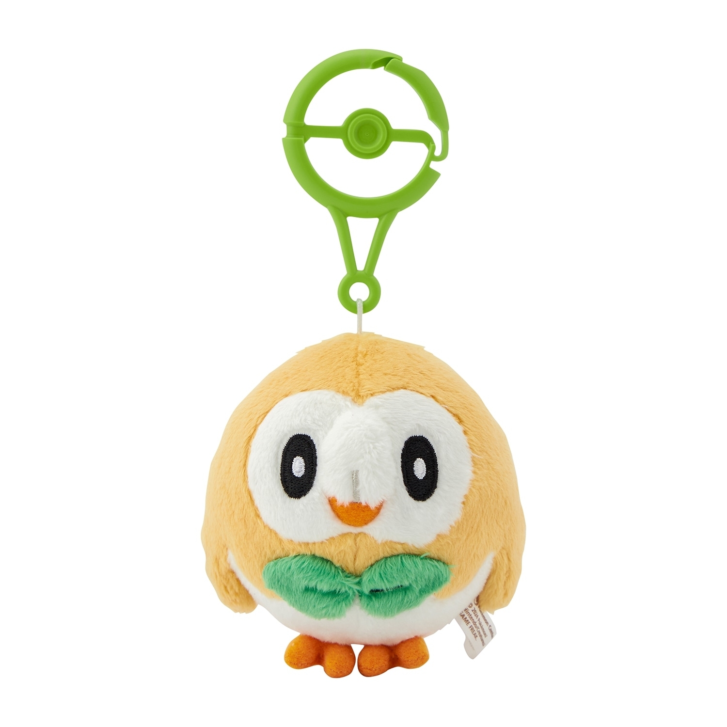 Pokemon Center Plush with carabiner Rowlet
