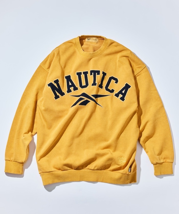 『代購商品』2025AW NAUTICA x Reebok Arch Logo Pigment Heavyweight Crew Neck 聯名 水洗 大學T 1021207500071