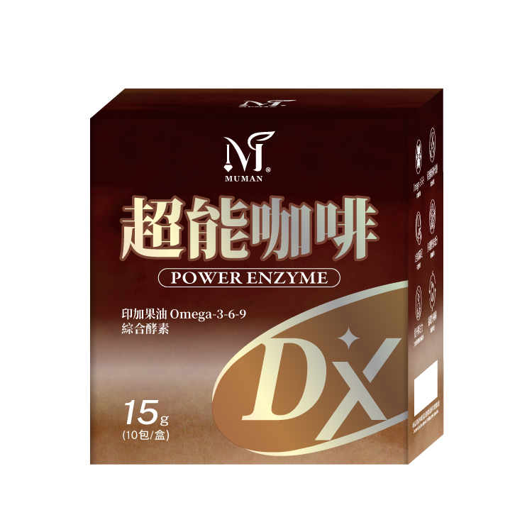 【沐曼】超能咖啡 DX版 15g*10入/盒