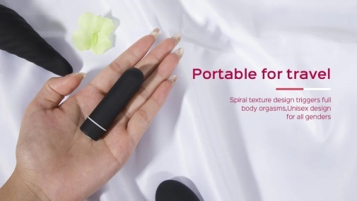 Honey Play Box - Idris Vibro Anal Plugs Set - Black