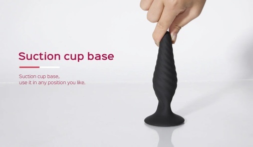 Honey Play Box - Idris Vibro Anal Plugs Set - Black