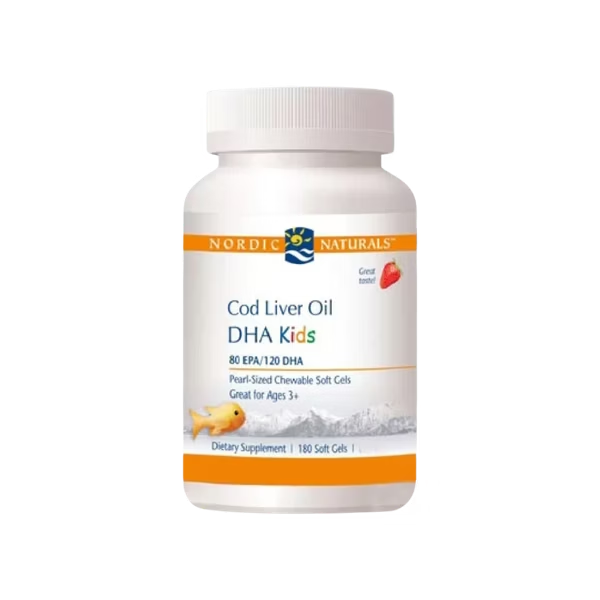 北歐天然 小愛Q魚肝油膠囊食品