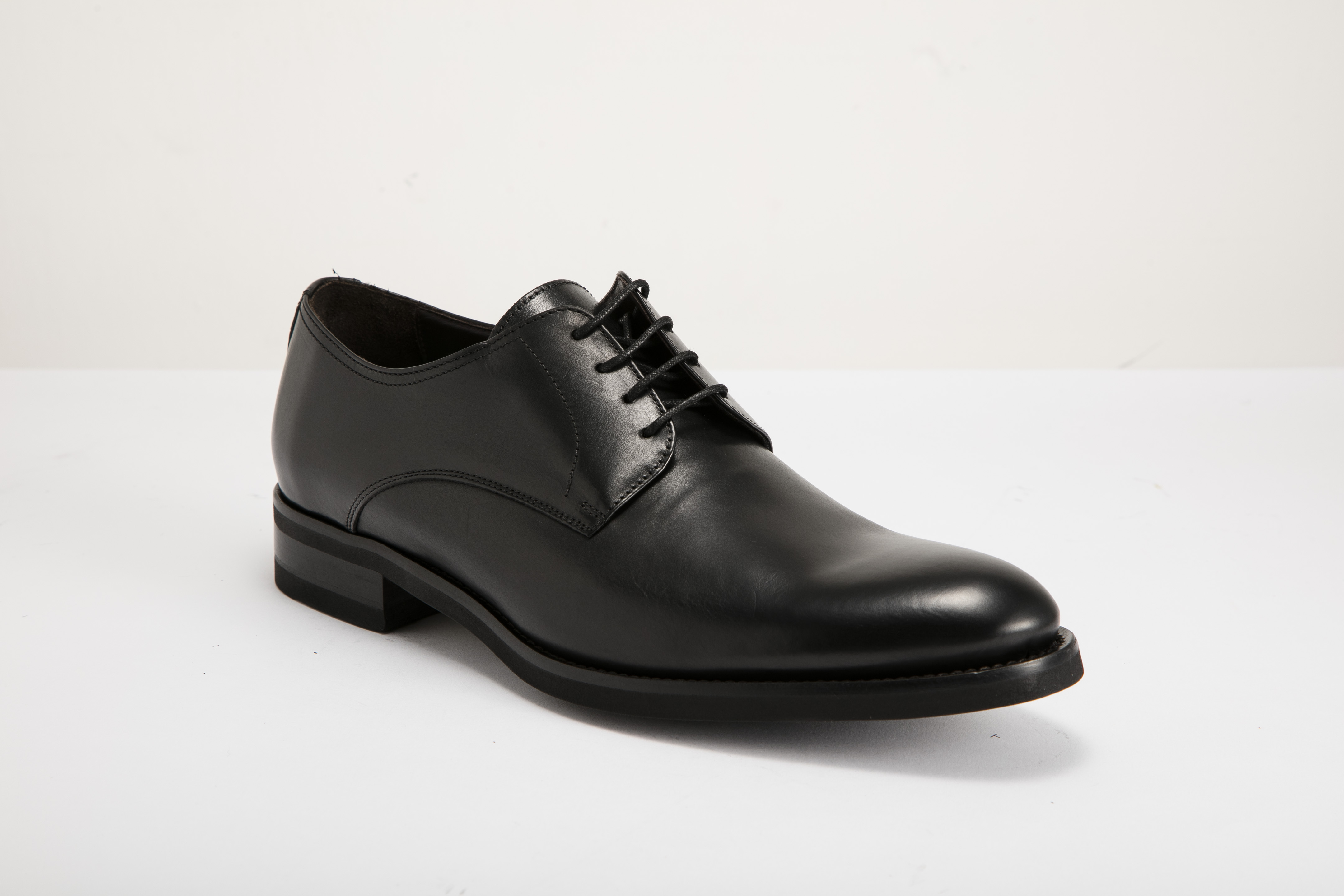 MARIO FAGNI - 男裝無飾正裝德比鞋 N033 1299-BK